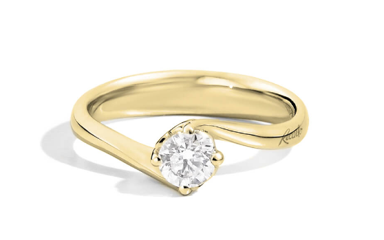 Anello solitario Valentino