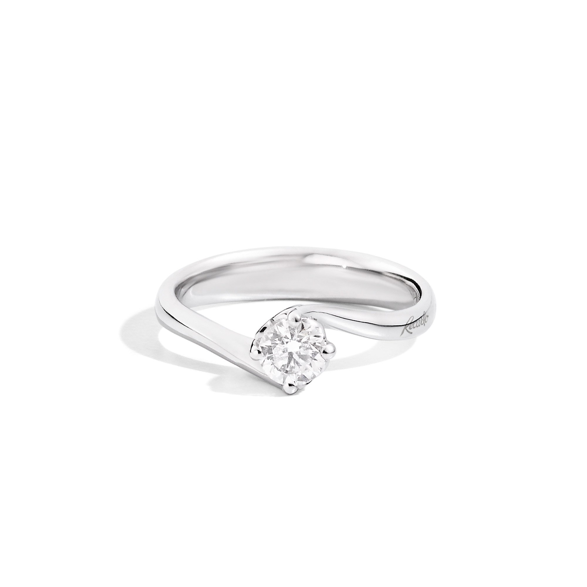 Anello solitario Valentino
